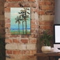 thumbnail image 5 of Epic Graffiti 'Copper Palms I' by Silvia Vassileva, Canvas Wall Art, 12"x16", 5 of 8