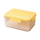 thumbnail image 1 of Recipiente portátil para almacenar alimentos con tapa hermética para picnics al aire libre.Fiambrera refrigerada para congelar carne e ingredientes.Caja de plástico transparente apta para, 1 of 6