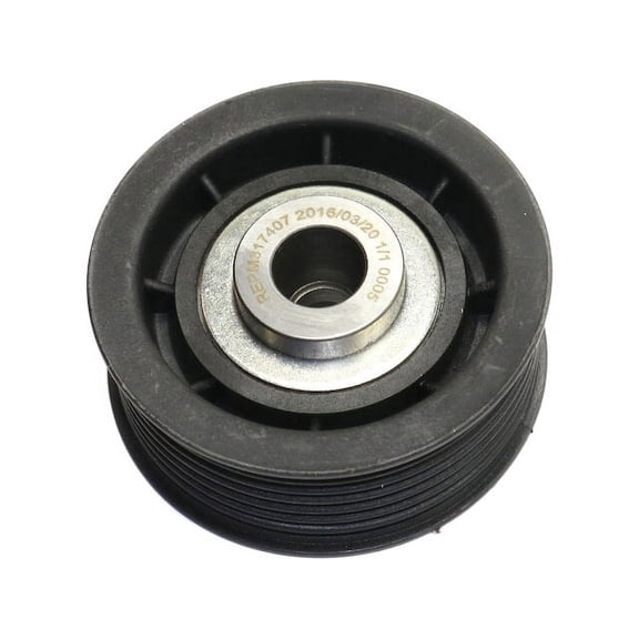 Grooved Pulley Accessory Belt Idler Pulley - Compatible with 2001 - 2006 Mitsubishi Montero 2002 2003 2004 2005