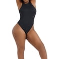thumbnail image 2 of KelaJuan Women Tank Tops Bodysuits Summer Casual Solid Color Sleeveless Short Jumpsuits Streetwear, 2 of 7