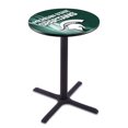thumbnail image 1 of Holland Bar Stool L211B4236MichSt-D2 42 in. Michigan State Spartans Pub Table avec 36 in. Haut, 1 of 1