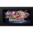 thumbnail image 2 of Whatmore, Nel 18x11 Black Modern Framed Museum Art Print Titled - Roses and Lilacs, 2 of 5