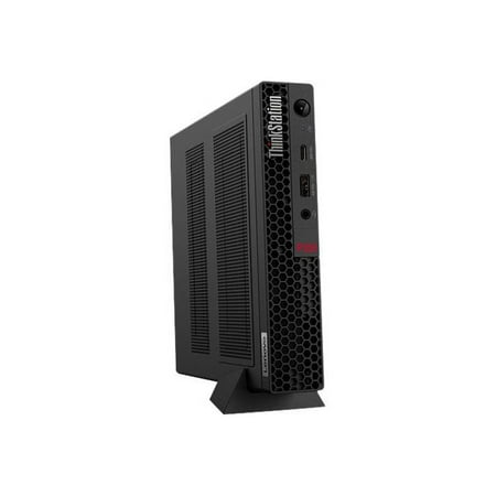 Lenovo - ThinkStation P350 Tiny Desktop - Intel Core i7-11700 - 32GB Memory - Intel UHD Graphics 750 - 1TB SSD - Black