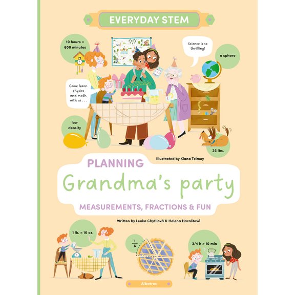 Pre-Owned Planning Grandma's Party: Measurements, Fractions, and Fun (Hardcover) 8000072866 9788000072869