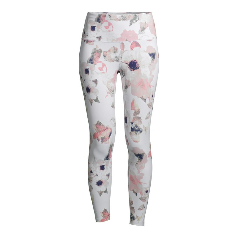 Apana Women's Active 7/8 Floral Printed Leggings 