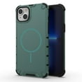 thumbnail image 1 of Case For iPhone 15 [Compatible con la Funda Del Teléfono de Color Sólido con Protección Anticaída de Airbag de Grado Militar MagSafe], Verde, For iPhone 15, 1 of 6