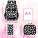 thumbnail image 4 of Set de Mochila AGSDON para Niñas con Mochila Escolar para Laptop de 17 Pulgadas, 4 of 8