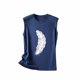 thumbnail image 5 of Camiseta sin mangas con estampado de plumas para mujer, blusa sin mangas gráfica divertida para playa de verano para niñas adultas Pompotops  lopia991140, 5 of 6