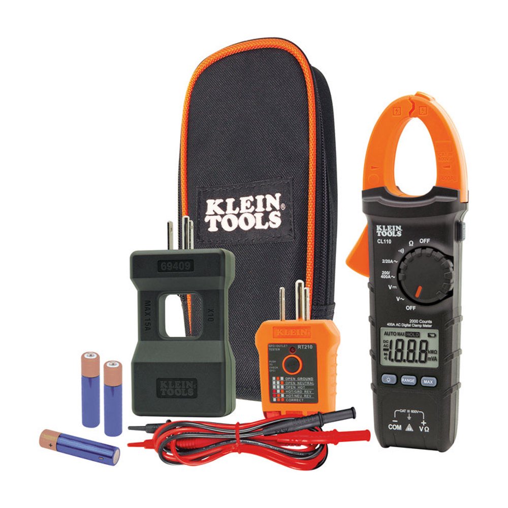 Klein Tools LCD Maintenance Voltage Testers and Test Kit 1 pk Walmart
