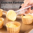 thumbnail image 4 of Small Cookie Scoop Set - Include TSP Cookie Dough Scoops Ice Cream Scoopers Stainless Steel Cookies Scoops for Baking Good Soft Grips Quick Trigger Release, 4 of 8