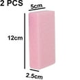 thumbnail image 2 of Exfoliator Pedicure Tool Foot Pumice Sponge Callus Remover 2Pcs - 1pcs pink+1pcs purple, 2 of 5