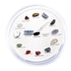 thumbnail image 1 of 15x Kit de minerales de roca Caja de colección de piedras Kit de rocas de piedras naturales para coleccionista, 1 of 9