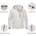 thumbnail image 4 of Men's Winter 3-in-1 Ski Jacket Waterproof Windproof Jacket Puffer Liner, 4 of 7