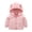 Pink, variant on Karoyedx Baby Girl Winter Jacket Newborn Infant Baby Boys Girls Cartoon Fleece Hooded Jacket Coat Warm Todder Kids Outwear Coat Zipper Up White Size,3-6 Months