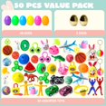 thumbnail image 2 of Huevos de Pascua precargados JOYIN, 50 unidades con relleno Toys for Hunt, 2 of 5