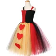 thumbnail image 5 of Vestido de tutú de reina de corazones roja para niñas, vestidos de fiesta de carnaval, cumpleaños, reina malvada de Alicia, disfraz de Halloween para niños, ropa, 5 of 5