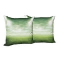 thumbnail image 6 of Ambesonne Green Throw Pillow Cover 2 Pack, Stadium Arena Football, 24", Green, 6 of 6