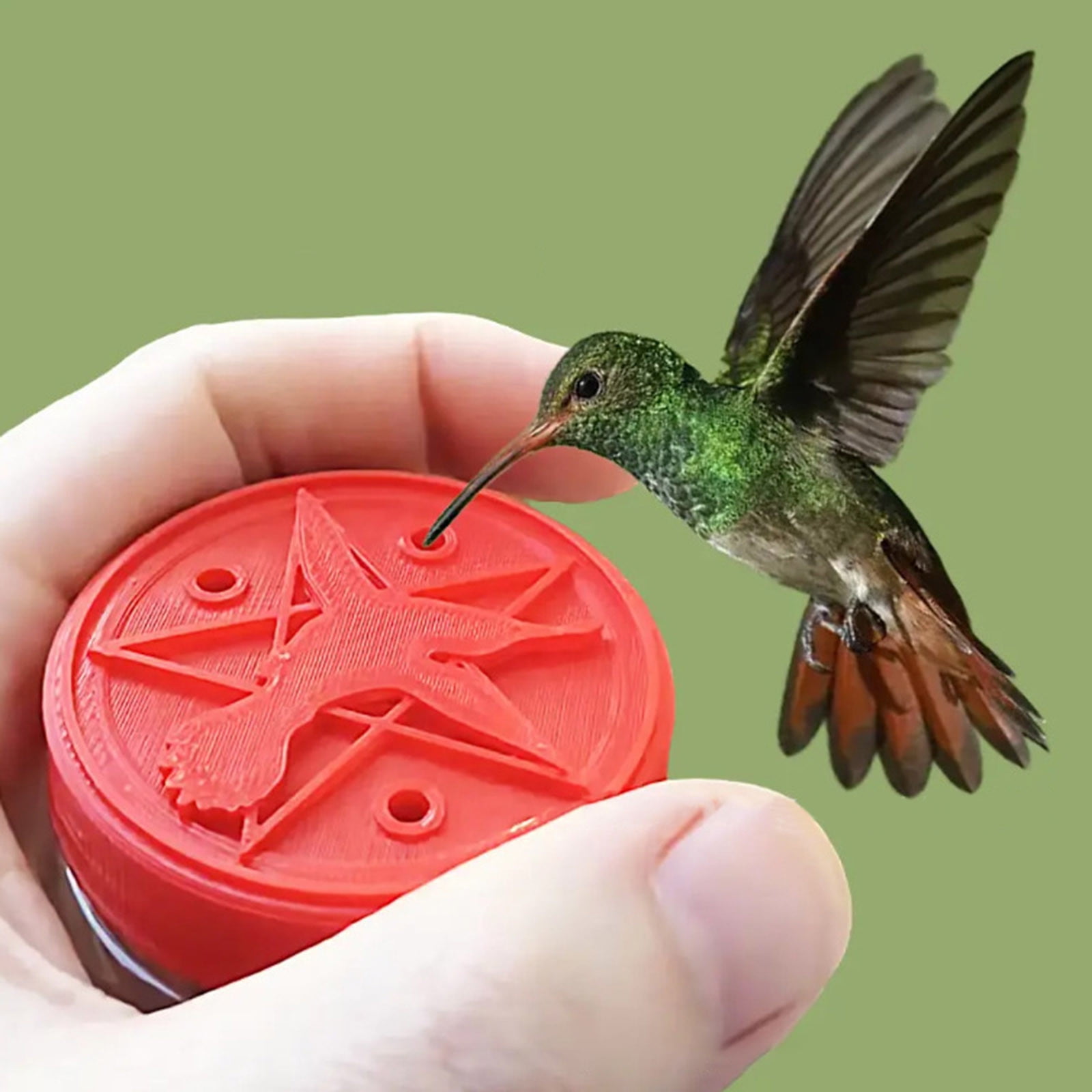 Stijggn Hummingbird Feeder Capacity Recycled Plastic Flat Mealworm Bird Feeder Tray for Cardinals, Bluebirds & Wild Birds