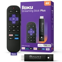 Roku Streaming Stick Plus 2025 - 4K & HDR Roku Streaming Device for TV with Voice Remote - Free & Live TV