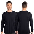 thumbnail image 7 of Next Level Unisex CVC Long Sleeve T-Shirt 60/40 Ring-spun Cotton/Polyester Classic Tee Shirts (Royal , M), 7 of 7