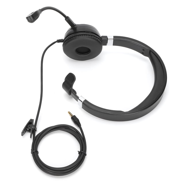 Office Headset, ASP Telephone Headset 3.5mm Jack for Office for Business