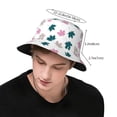 thumbnail image 2 of Bucket Hat for Men Women, Tropical palm leaf Breathable Sun Hat Summer Beach Hats, Fun Womens Mens Bucket Hat for Travel Outdoor Vacation Fishing Hiking Sports, 2 of 6