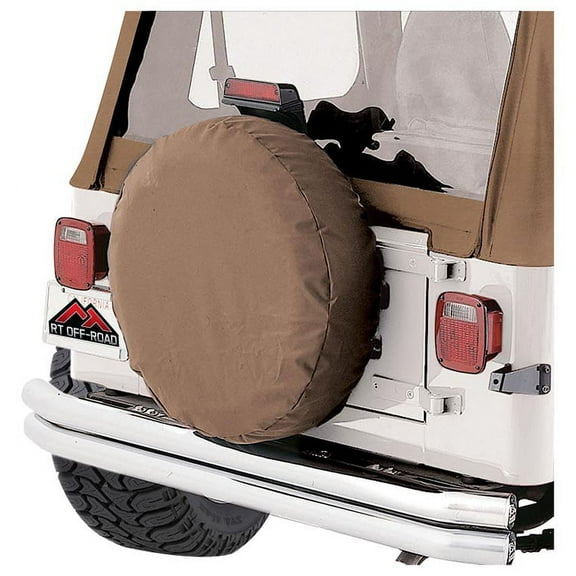 Crown Automotive TC333537 CASTC333537 ROUGH TRAIL TIRE COVER, SPICE (33IN-35IN)