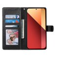 thumbnail image 3 of Funda para FOXDOCK Xiaomi Redmi Note 13 Pro 4G– Cuero Premium, 3 ranuras para tarjetas, Protección contra impactos, 3 of 5