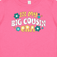 thumbnail image 4 of Inktastic In My Big Cousin Era Retro with Flowers Girls Baby T-Shirt, 4 of 5