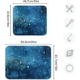 thumbnail image 3 of GZHJMY Blue Starry Dish Drying Mat for Kitchen Counter,Super Quick Absorbent Composite Sponge Dish Drying Pad,Heat Resistant Non-Slip Rack Tableware Mat (16x18Inch)for Dishes Coffee Machine Dish Rac, 3 of 7