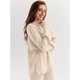 thumbnail image 3 of Lounge Sets LILUSORY 2 trajes de dos piezas para mujer Apricot M, 3 of 7