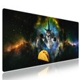 thumbnail image 1 of Mouse Pad Wknoon XXL 80x30cm Bordes Cosidos Diseño de Gato Lindo, 1 of 6