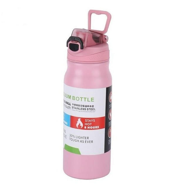 Botella Deportiva al Vacío de Acero Inoxidable Storyland Doble Pared Aislante 650 ML Rosa
