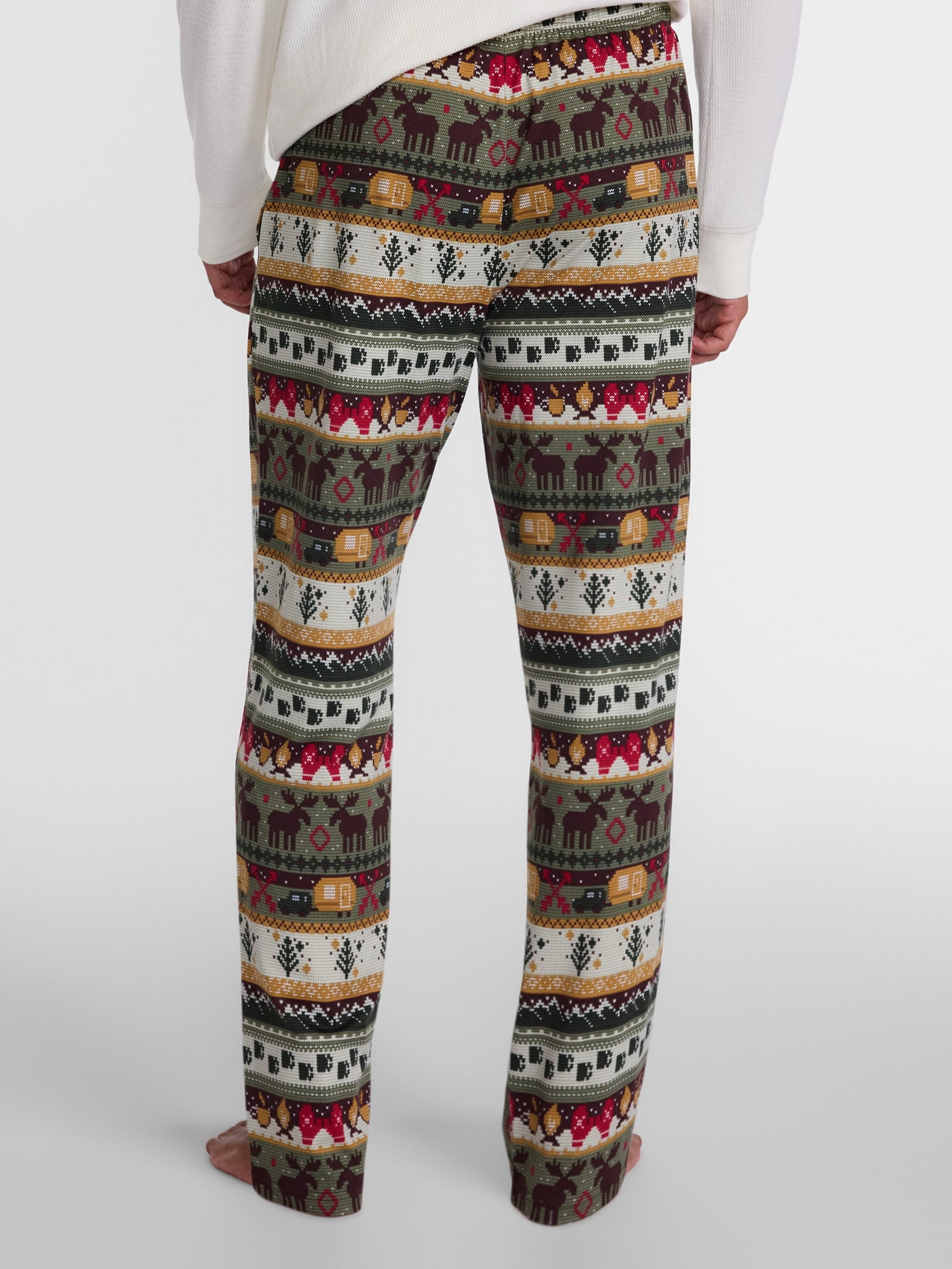 Men's Christmas Print Fleece Sleep Pants from Holiday Time, Sizes S-2XL