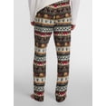 thumbnail image 3 of Men's Christmas Print Fleece Sleep Pants from Holiday Time, Sizes S-2XL, 3 of 5