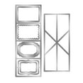 thumbnail image 1 of Troqueles de Corte Perfecl Plantilla de Grabado en Relieve Rectangular para DIY, 1 of 6