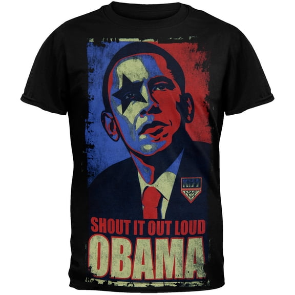 Kiss Men's Vote Obama Short Sleeve T Shirt
