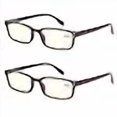 thumbnail image 3 of Kerecsen Lunettes d'Ordinateur 2 Paires Protection UV, Anti Rayons Bleus, Anti-Éblouissement et Résistantes aux Rayures Lunettes de Lecture (Demi, 2.50, Multiplicateur_x), 3 of 4
