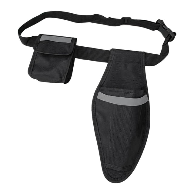 Cinturón para herramientas de jardinería, riñonera para herramientas de jardinería, bolsa de transporte, regalos de plomería, ajustable. Azul