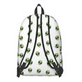 thumbnail image 3 of Alien Head White Pattern Backpack for School, Cute School Bag with Adjustable Shoulder Straps and Padded Back, 15.7"x11.8"x5.5", 3 of 5