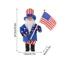 thumbnail image 2 of Regalos de peluche de gnomo patriótico del Día de la Independencia Dolll Gnomes DOll conmemorativos Wmkox8yii  HAHFKSH1378, 2 of 2