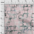 thumbnail image 2 of oneOone Rayon Light Pink Fabric Geometric Sewing Craft Projects Fabric Prints By Yard 56 Inch Wide-WT, 2 of 5