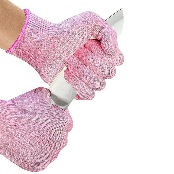 Clearance Gloves under $5,1 Pairs Cut Gloves 5 Cut Proof Gloves Kitchen Cutting Glove Work Gloves