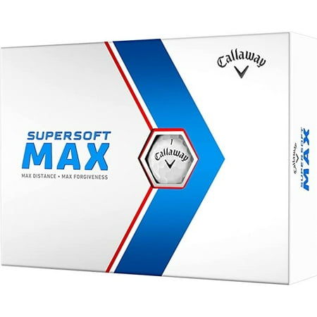 Callaway Golf 2023 SuperSoft MAX Golf Balls 12-pack, White