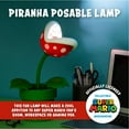thumbnail image 5 of Super Mario Bros Piranha Plant Lamp – Officially Licensed LED Desk Light with Movable Head, Nintendo Collectible, 33cm Tall, USB Powered | Paladone, 5 of 10