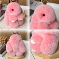 thumbnail image 3 of 5.8" Plush Bunny Keychain with Gift Tin, Soft Rabbit Bag Charm, Available in 20 Colors, Cute Gift for Women & Teens, 3 of 7