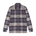 thumbnail image 1 of Lyle & Scott Mens Checked Flannel Overshirt, 1 of 5
