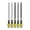 multicolor A, variant on NDJPAHJ 5 Pcs Metal File Set High Carbon Steel Hand Files With - Handle Flat Half Round Triangular Round Files For Wood Metal Polishing