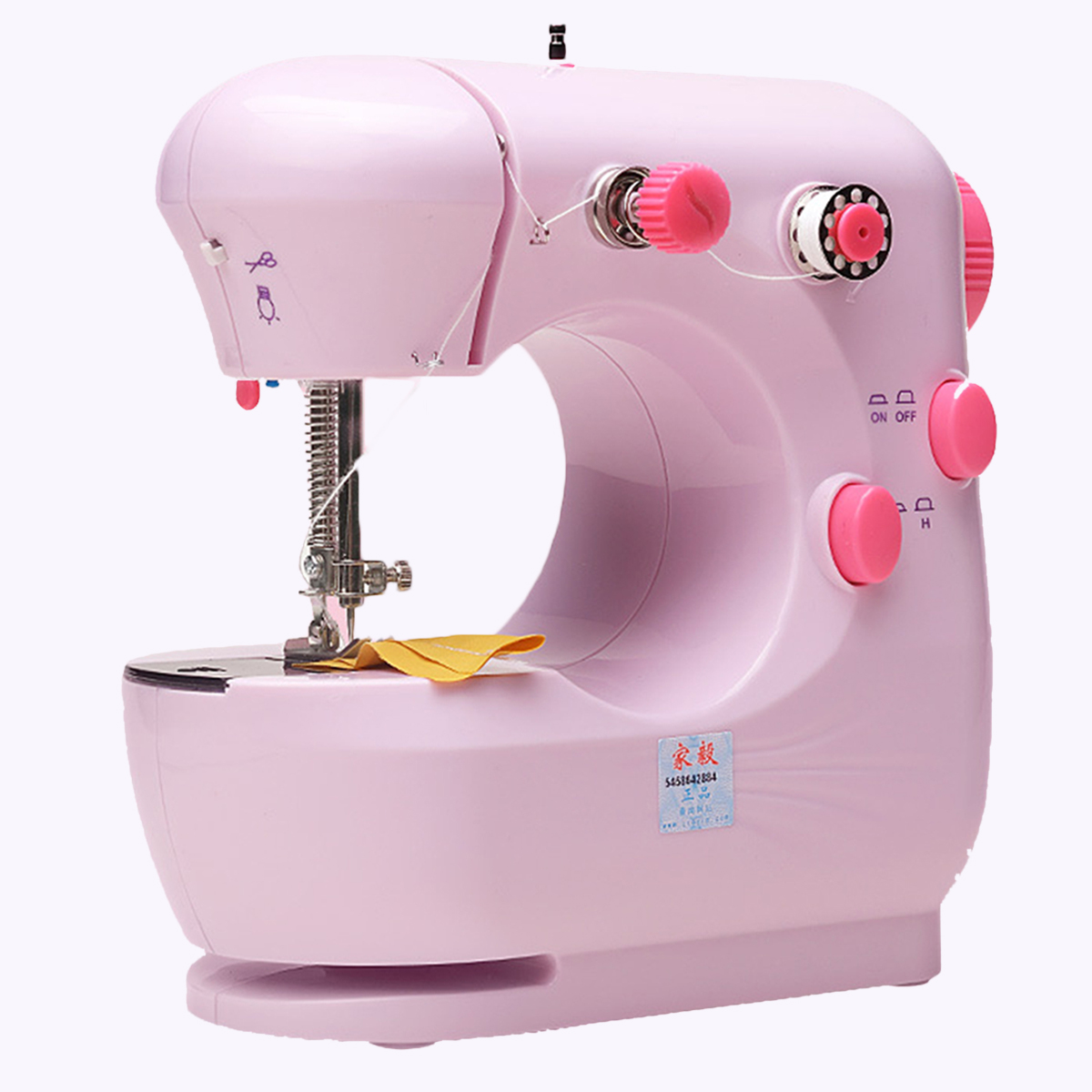 超人気新品 with Machine Sewing Crafting Portable Multi-Function Machine, Sewing  Electric 限定価格SunshineFace Foot Adjustable送料 2-Speed Pedal 電動ミシン -  www.oroagri.eu