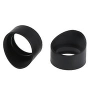 HGYCPP 2Pcs 34mm Diameter Rubber Eyepiece Cover Guards for Stereo Microscope Telescope